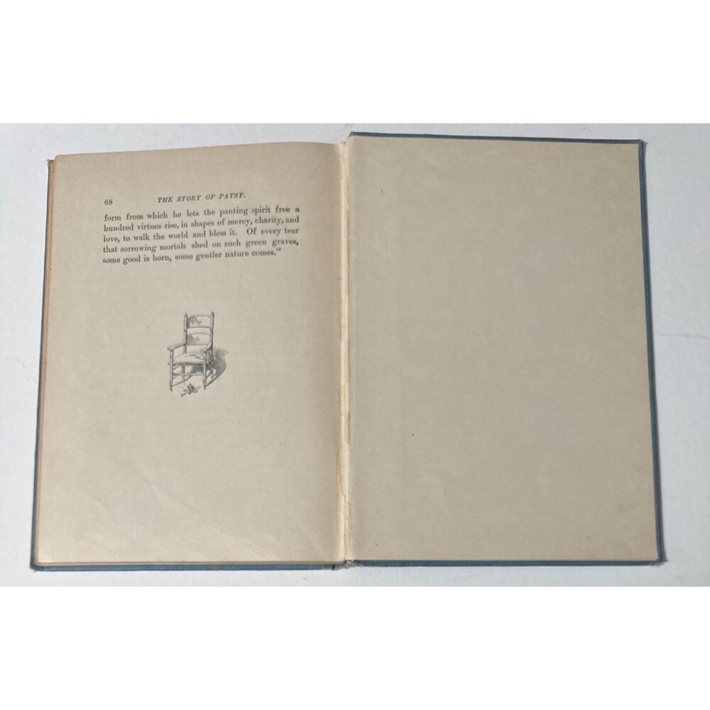 THE STORY of PATSY Kate Douglas Wiggin 1st Ed 1889 Houghton Mifflin Co illust HC - Picture 12 of 15